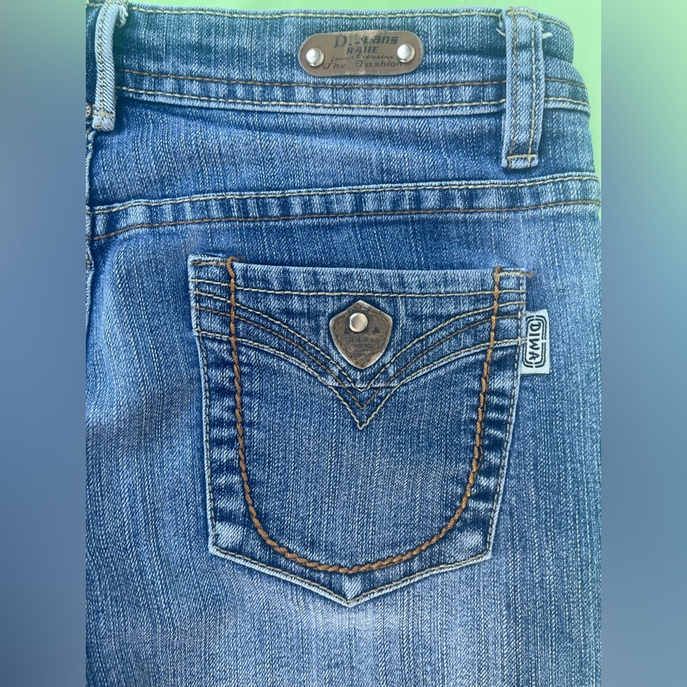 LOW RISE DIWA VINTAGE Women’s Jeans CAPRIS With cuff leg option SIZE 28